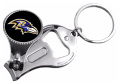 Baltimore Ravens NFL 3 in 1 Metal Key Chain
