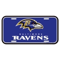 Baltimore Ravens NFL Souvenir Purple Plastic License Plate *SALE*