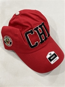 Chicago Blackhawks Vintage NHL Red Mass Clique Clean Up Adjustable Hat "NEW"