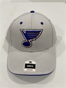 St. Louis Blues NHL Gray Mass Money Maker MVP Snapback Hat "NEW"