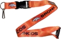 Denver Broncos NFL Orange Lanyard