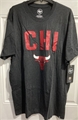 Chicago Bulls NBA Jet Black Club Men's Tee Shirt Size XL