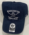 Washington Capitals NHL Navy Axis Clean Up Adjustable Hat *NEW*