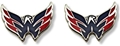 Washington Capitals NHL Silver Post Earrings *SALE*