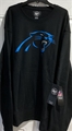 Carolina Panthers NFL Jet Black Imprint Headline Men's Crew Sweatshirt Size 3XL