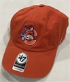 Clemson Tigers Vintage NCAA Orange Clean Up Adjustable Hat *NEW*