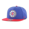Los Angeles Clippers NBA Royal No Shot Two Tone Captain Adjustable Snapback Hat *NEW*