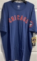 Chicago Cubs Cooperstown MLB Bleacher Blue Embroidered Men's Vintage Fieldhouse Tee Size 2XL *LOT OF 5*
