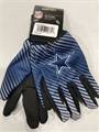 Dallas Cowboys NFL Full Color 2 Tone Sport Utility Gloves - 6ct Lot