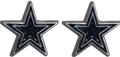 Dallas Cowboys NFL Silver Stud Earrings