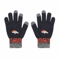 Denver Broncos NFL Navy Static Men's Tech Gloves