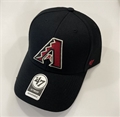 Arizona Diamondbacks MLB Black MVP Adjustable Hat *NEW*