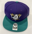 Anaheim Ducks NHL Purple No Shot Two Tone Adjustable Captain Snapback Hat *NEW*