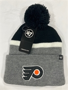 Philadelphia Flyers NHL Black Split Shadow Knit Cuff Pom *NEW*