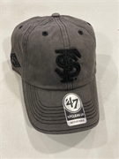 Florida State Seminoles NCAA Black Stockton Clean Up Adjustable Hat *NEW*