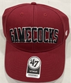 South Carolina Gamecocks NCAA Razor Red Legend Lone Script MVP Adjustable Hat *NEW*