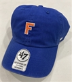 Florida Gators Vintage NCAA Royal Base Runner Women's Clean Up Adjustable Hat *NEW*