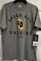 Green Bay Packers Legacy NFL Slate Grey Men's Throwback Club Tee *NEW* Lot of 6