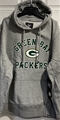 Green Bay Packers NFL Slate Grey Varsity Arch Men's Headline Hoodie *NEW*