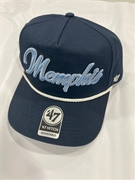 Memphis Grizzlies NBA Navy Overhand Hitch Snapback Hat *NEW*