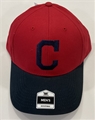 Cleveland Guardians MLB Red Mass Basic MVP Adjustable Hat *NEW*