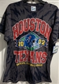 Houston Texans NFL Navy Twister Tie Dye Brickhouse Vintage Tubular Men's Tee *SALE* - Lot of 6