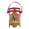 Houston Texans NFL Vintage Metal Sled Ornament - 6ct Case