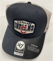 Cleveland Guardians MLB Vintage Navy Shumay MVP DP Mesh Snapback Hat *SALE*