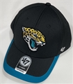 Jacksonville Jaguars NFL Black Grind MVP Adjustable Hat