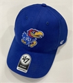 Kansas Jayhawks NCAA Royal Basic MVP Adjustable Hat *NEW*