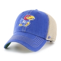 Kansas Jayhawks OHT NCAA Royal Trawler Clean Up Snapback Mesh Hat *SALE*