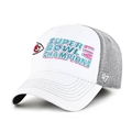 Kansas City Chiefs NFL Super Bowl LIV Champions Gray Nightlife Contender Stretch Fit Hat *$5 SALE*