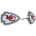 Kansas City Chiefs NFL Silver Stud Earrings
