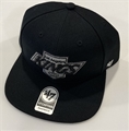 Los Angeles Kings NHL Black No Shot Adjustable Captain Snapback Hat *SALE*
