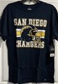 Los Angeles Chargers Legacy NFL Fall Navy Retrograde Men's Super Rival Tee *SALE* - Lot of 11