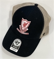 Liverpool FC - EPL Black Flagship Wash MVP Adjustable Mesh Snapback Hat *NEW*