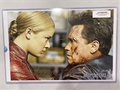 Kristanna Loken Signed T3 11"x17" Duo facing Arnold Film Poster w/ COA *NEW*