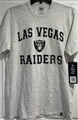 Las Vegas Raiders NFL Relay Grey Men's Union Arch Franklin Tee *NEW* Size L
