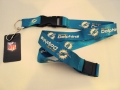 Miami Dolphins NFL Teal Lanyard