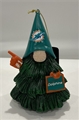 Miami Dolphins NFL Gnome Tree Character Ornament - 6ct Case *NEW*