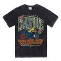 Michigan Wolverines NCAA Black Rocker Vintage Tubular Men's Tee Shirt *SALE* Size 2XL Lot of 4