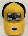 Michigan Wolverines NCAA Navy Mass Braxton MVP Mesh Adjustable Snapback Hat *SALE*