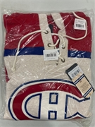 Montreal Canadiens Vintage NHL Oatmeal Rockaway Men's Lacer Hoodie *NEW*