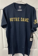 Notre Dame Fighting Irish NCAA Atlas Blue Franklin Fieldhouse Men's T Shirt *NEW* - 23CT Lot