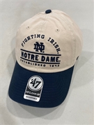 Notre Dame Fighting Irish NCAA Natural Windham Clean Up Adjustable Hat *NEW*