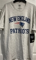 New England Patriots NFL Relay Grey Men's Union Arch Franklin Tee *SALE* Size XL