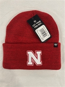 Nebraska Cornhuskers NCAA Red Brain Freeze Knit Cuff *NEW*