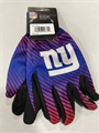New York Giants NFL Full Color 2 Tone Sport Utility Gloves - 6ct Lot