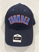 Oklahoma City Thunder NBA Navy Mass Script Money Maker MVP Snapback Hat *NEW*