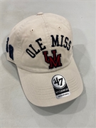 Ole Miss Rebels Vintage NCAA Sandstorm Clubhouse Faber Clean Up Adjustable Hat *NEW*